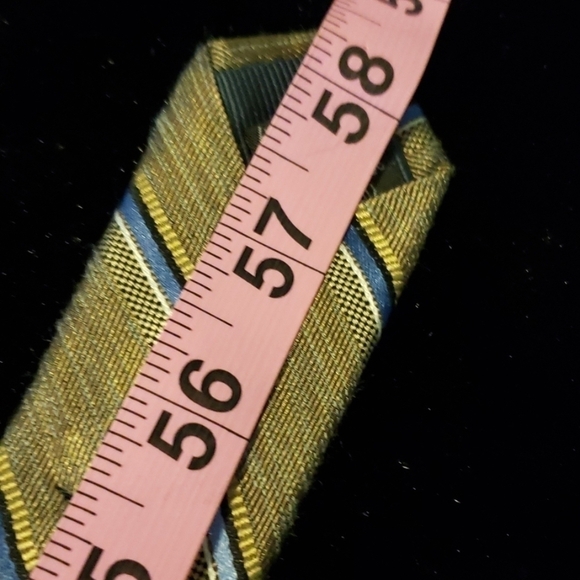 Pronto Uomo Platinim Striped Tie 3" Width stripes - Picture 8 of 9